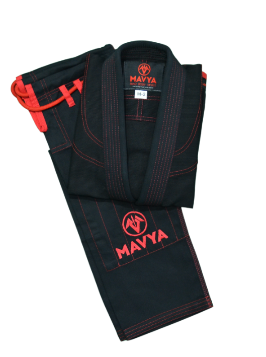 Mavya Club Series Kids BJJ Gi (Black)